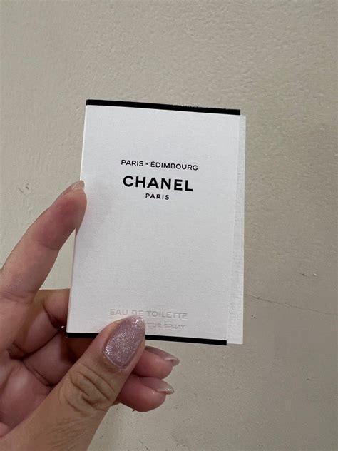 chanel paris edimbourg sample